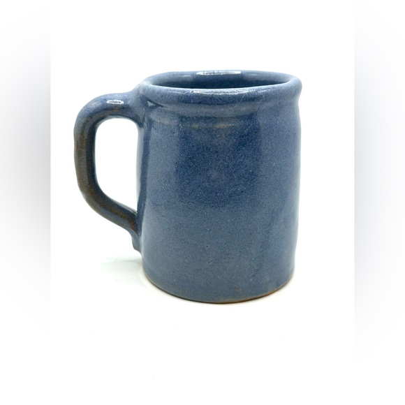 Evan’s Pottery Handmade Light Blue Coffee Mug Arden NC - Picture 3 of 10